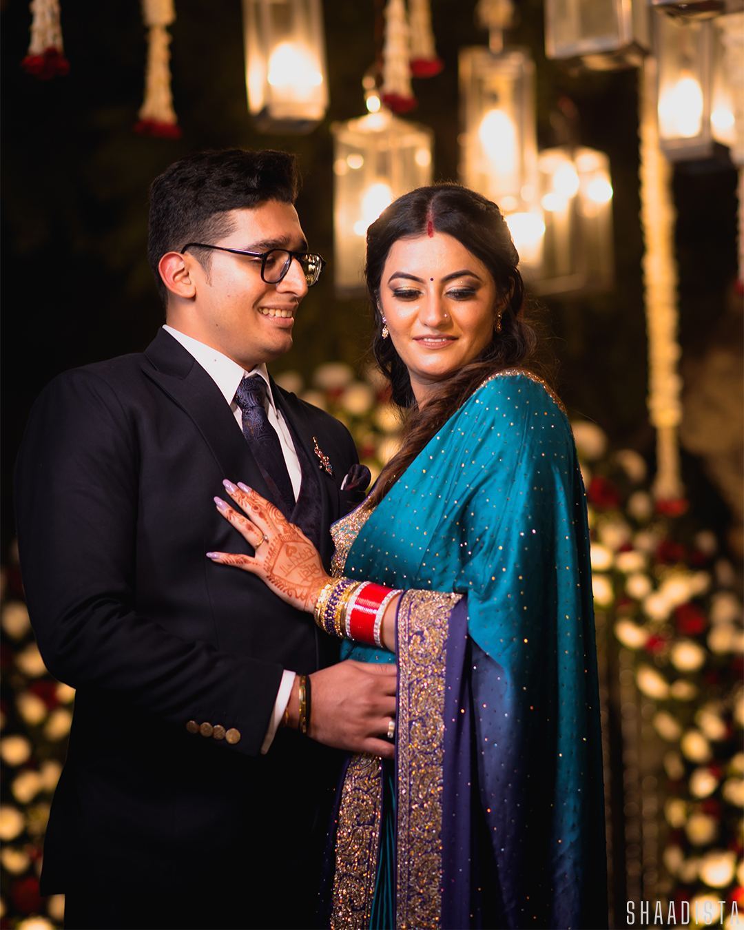 Bride and groom wedding ceremony portrait – Shaadista wedding photographers Delhi